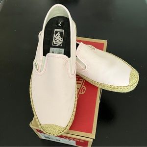 Pink Slip-on Espadrille Vans